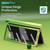 For Samsung Galaxy Z Fold4 Colorful Gradient Tempered Film Integrated Phone Case(Green)