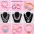 24 Grid Acrylic Beaded Kids DIY Necklace Bracelet Toys(Dark Color Series)