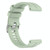 For Garmin Forerunner 945 22mm Solid Color Silicone Watch Band(Light Green) For Garmin Forerunner 945 22mm Solid Color Silicone Watch Band(Light Green)