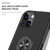 For iPhone 14 Magnetic Ring Kickstand Shockproof Phone Case (Black) For iPhone 14 Magnetic Ring Kickstand Shockproof Phone Case (Black)
