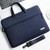 Handbag Laptop Bag Inner Bag with Shoulder Strap, Size:12 inch(Dark Blue)