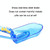 10 PCS Pills Divider Multifunctional Portable Pill Box(Blue)
