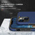 For iPhone 14 Magnetic Ring Kickstand Shockproof Phone Case (Blue)