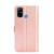 For DOOGEE X96 Pro Zipper Bag Leather Phone Case(Rose Gold)
