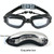 HAIZID Children HD Anti-fog Waterproof Myopia Swimming Goggles, Color: Optical Gray