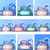 Large Frame Waterproof and Anti-fog HD Transparent Children Swimming Goggles(Purple Pink)