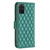 For Samsung Galaxy S20 Plus 5G Diamond Lattice Wallet Leather Flip Phone Case(Green)