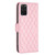 For Samsung Galaxy S20 Plus 5G Diamond Lattice Wallet Leather Flip Phone Case(Pink) For Samsung Galaxy S20 Plus 5G Diamond Lattice Wallet Leather Flip Phone Case(Pink)