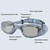 HD Waterproof and Anti-fog Electroplating Swimming Goggles(Blue) HD Waterproof and Anti-fog Electroplating Swimming Goggles(Blue)