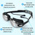HAIZID Children HD Anti-fog Waterproof Myopia Swimming Goggles, Color: Plating Gray