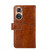 For Honor 50 Geometric Stitching Horizontal Flip Leather Phone Case(Light Brown)
