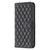 For Samsung Galaxy S20 Plus 5G Diamond Lattice Wallet Leather Flip Phone Case(Black)