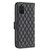 For Samsung Galaxy S20 Plus 5G Diamond Lattice Wallet Leather Flip Phone Case(Black)