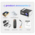 T300 25ANSI LED Portable Home Multimedia Game Projector, Plug Type:AU Plug(Black)