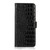 For Nokia G11 Plus Crocodile Top Layer Cowhide Leather Phone Case(Black)