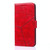 For Motorola Moto G50 Geometric Stitching Horizontal Flip Leather Phone Case(Red)