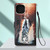 For iPhone 14 Plus Painted Flat Texture Leather Case with Lanyard & Card Slot & Wallet & Holder (Cat And Tiger)