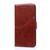 For Motorola Moto E20 Geometric Stitching Horizontal Flip Leather Phone Case(Dark Brown)