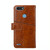 For Tecno POP 2 / POP 2F / POP 2 Pro Geometric Stitching Horizontal Flip Leather Phone Case(Light Brown)