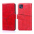 For Motorola Moto G50 5G Geometric Stitching Horizontal Flip Leather Phone Case(Red)
