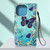 For iPhone 14 Pro Painted Flat Texture Leather Case with Lanyard & Card Slot & Wallet & Holder(Love Butterfly)