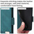 For iPhone 14 Magnetic Clasp Leather Phone Case (Green) For iPhone 14 Magnetic Clasp Leather Phone Case (Green)