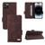 For iPhone 14 Pro Magnetic Clasp Leather Phone Case(Brown) For iPhone 14 Pro Magnetic Clasp Leather Phone Case(Brown)