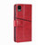 For TCL 30Z T602DL Geometric Stitching Horizontal Flip Leather Phone Case(Red)