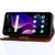 For TCL 30Z T602DL Geometric Stitching Horizontal Flip Leather Phone Case(Red)