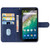 For Nokia C01 Plus Leather Phone Case(Blue)