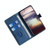 For Motorola Moto G52j 5G Skin Feel Magnetic Buckle Leather Phone Case(Blue)