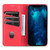 For iPhone 14 Plus AZNS Magnetic Calf Texture Flip Leather Phone Case (Red)