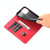 For iPhone 14 Plus AZNS Magnetic Calf Texture Flip Leather Phone Case (Red)
