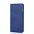 For vivo Y21/Y21S/Y33S Cow Texture Magnetic Horizontal Flip Leather Phone Case(Blue)