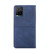 For vivo Y21/Y21S/Y33S Cow Texture Magnetic Horizontal Flip Leather Phone Case(Blue)