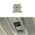 Car Dome Light Button Sunroof Window Switch Button for Mercedes-Benz W166 / W292 2012-, Left Driving, Style:Convex(Grey)