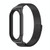 For Xiaomi Mi Band 7 / 7 NFC MIJOBS CS Milan Magnetic Stainless Steel Watch Band(Black)