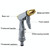 High Pressure Household Car Washer Telescopic Cleaning Spray, Style: H1 Short+3 Connectors