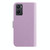 For OPPO A96 Foreign Candy Color Litchi Texture Leather Phone Case(Light Purple) For OPPO A96 Foreign Candy Color Litchi Texture Leather Phone Case(Light Purple)
