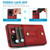 For Samsung Galaxy S20 Ultra Wristband Kickstand Wallet Leather Phone Case(Red)