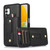 For Samsung Galaxy A33 5G Wristband Kickstand Wallet Leather Phone Case(Black)