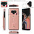 For Samsung Galaxy Note9 Wristband Kickstand Wallet Leather Phone Case(Rose Gold)