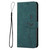 For OPPO Realme 8/Realme 8 Pro Skin Feel Heart Pattern Leather Phone Case(Green)