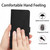 For Samsung Galaxy S20 Ultra Skin Feel Heart Pattern Leather Phone Case(Black)