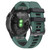 For Garmin Fenix 7X 26mm Silicone Sports Two-Color Watch Band(Amy Green+Black) For Garmin Fenix 7X 26mm Silicone Sports Two-Color Watch Band(Amy Green+Black)