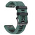 For Garmin Fenix 7X 26mm Silicone Sports Two-Color Watch Band(Amy Green+Black) For Garmin Fenix 7X 26mm Silicone Sports Two-Color Watch Band(Amy Green+Black)