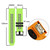 For Garmin Fenix 7X 26mm Silicone Sports Two-Color Watch Band(Amy Green+Black) For Garmin Fenix 7X 26mm Silicone Sports Two-Color Watch Band(Amy Green+Black)
