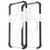 For iPhone 14 Magsafe Magnetic Acrylic Shockproof Phone Case (Transparent Black)