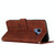 For Samsung Galaxy S9 Skin Feel Heart Pattern Leather Phone Case(Brown)