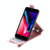 For iPhone SE 2022 / SE 2020 / 8 / 7 Zipper Wallet Vertical Flip Leather Phone Case(Pink)